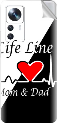 Snooky Xiaomi 12T Pro Mobile Skin(White)