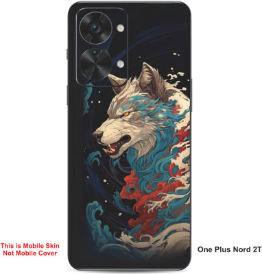 VYBE The Smart Choice One Plus Nord 2T Wolf Embossed Mobile Skin(Sandrift 35)