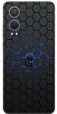 Vcare GadGets OnePlus Nord CE4 Lite 5G (With Logo) Mobile Skin(Black & Blue)