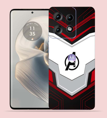 WeCre8 Skin's WeCre8 Skin's Motorola Edge 50 Pro Mobile Skin(Avenger Logo)