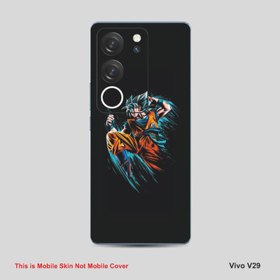VYBE The Smart Choice Vivo V29 Goku Mobile Skin Mobile Skin(Picton Blue A2)