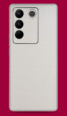 SkinoMania Vivo V27 Pro 5G Mobile Skin(White--CF)