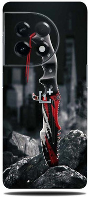 BugguSkin OnePlus 11R 5G Mobile Skin(Ultra Super Killer Knife Skin With High Matte Finish.)