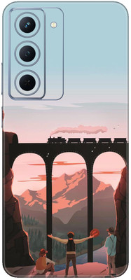 wrap craft REALME P3X 5G Premium Vinyl BACK 20 Mobile Skin(Multicolor)