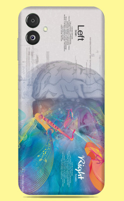 SkinoMania Samsung Galaxy F14 5G Mobile Skin(Multicolor Brain-art)