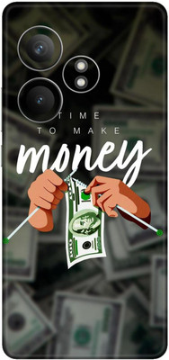 wrap craft REALME GT 6 5G Premium Vinyl BACK 155 Mobile Skin(Multicolor)