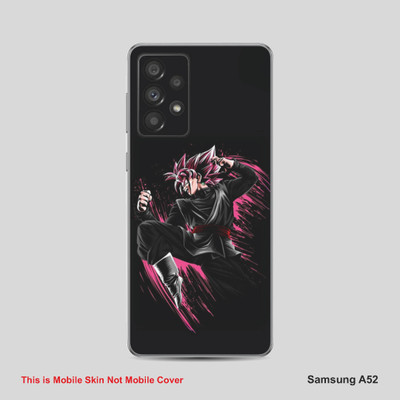 VYBE The Smart Choice SAMSUNG A52 Goku Mobile Skin Mobile Skin(Bashful Pink B39)