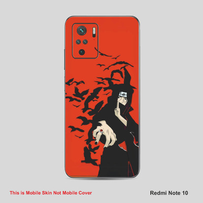 VYBE The Smart Choice Redmi Note 10 Naruto Mobile Skin Mobile Skin(Jasper Orange A29)