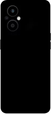 TJ CREATION OPPO F21 PRO 5G Mobile Skin(Ultra Super Black Matte Skin With High Mattte Finish.)
