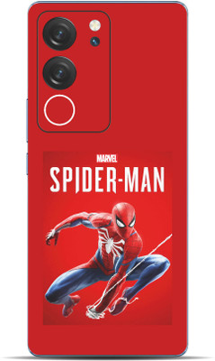 VYBE Vivo V29 Pro Spiderman Mobile Skin Mobile Skin(Auburn Red 36)