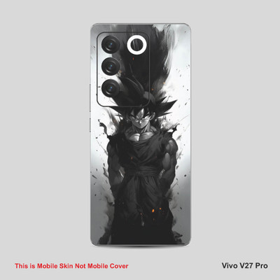 VYBE The Smart Choice Vivo V27 Pro Goku Mobile Skin Mobile Skin(Davy Grey 09)