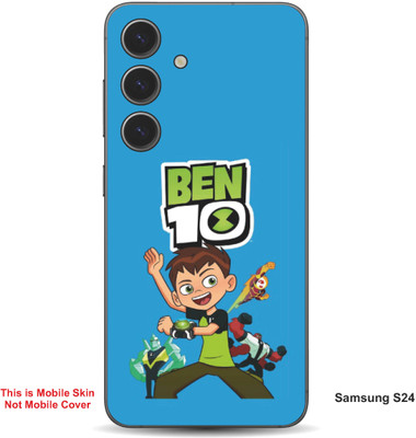 VYBE The Smart Choice Samsung S24 Ben 10 Embossed Mobile Skin(Curious Blue 14)
