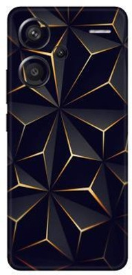 Vcare GadGets Redmi Note 13 Pro Plus (5G) Mobile Skin(Black & Gold)