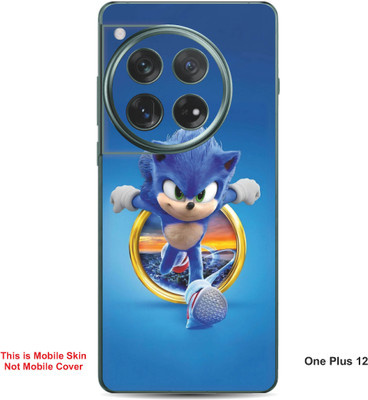 VYBE The Smart Choice One Plus 12 Sonic The Hedgehog Embossed Mobile Skin(Bluish 28)