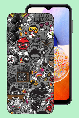 WeCre8 Skin's Samsung Galaxy A14 5G Mobile Skin(Zombie Graffiti Multicolor Mobile Skin)