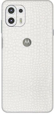 Vcare GadGets Moto Edge 20 Fusion Mobile Skin(White)