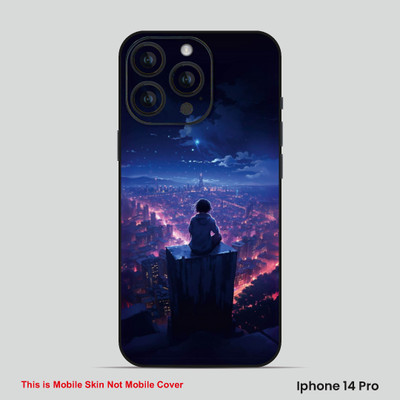 VYBE The Smart Choice iPhone 14 Pro Naturel Mobile Skin(Pale Salmon 9)