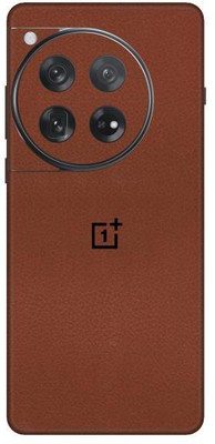 Vcare GadGets Leather Brown OnePlus 12 5G With Logo Mobile Skin(Leather Brown)