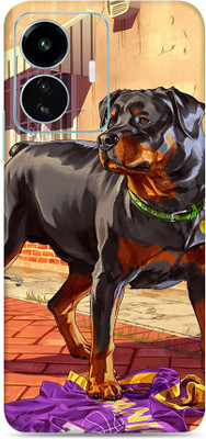 SkinoMania Vivo Iqoo Z6 Lite 5G Mobile Skin(Multicolor Gta 5)