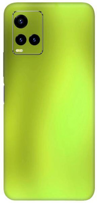 Vcare GadGets Olive Green Metallic vivo Y21 T Mobile Skin(Olive Green Metallic)