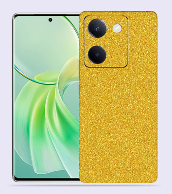 OggyBaba Vivo Y200 Pro 5G, Premium Skins Mobile Skin(Golden Gliter)