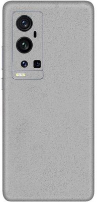 Vcare GadGets Vivo X60 Pro Plus Mobile Skin(Glitter Silver)
