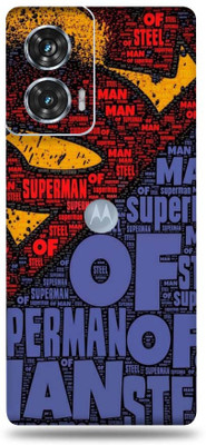 Mclaxa Moto Edge 50 Fusion Mobile Skin(Superman Typography)