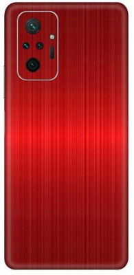 Vcare GadGets Redmi Note 10 Pro Max Mobile Skin(Red)
