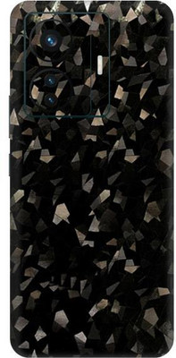 Vcare GadGets T1 Pro 5G Black Diamond Crystal Back Side Premium Mobile Skin(Black Diamond Crystal)