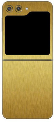 Vcare GadGets Samsung Galaxy Z Flip5 5G Mobile Skin(Gold)