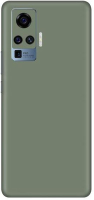 Vcare GadGets Vivo X50 Pro Mobile Skin(Grey)