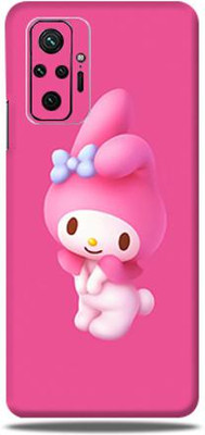 Mclaxa Xiaomi note 10 pro 5g, Pink Teddy For redmi note 10pro, Mi Note 10 Pro Mobile Skin(Pink Teddy skin (Only Back Panel Coverage))