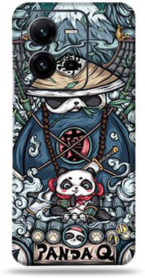 Mclaxa Ninja Panda For vivo v25 5g Back Skin, Ninja Panda, VIVO V25 5G Mobile Skin(Ninja Panda Matte Finish Skin With Super Matte Finish)