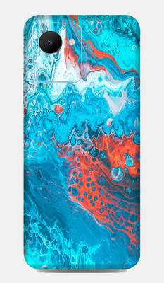 SkinoMania Realme C30s Mobile Skin(Multicolor)