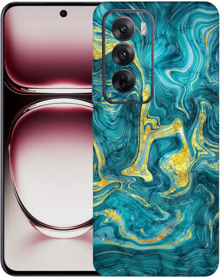 OggyBaba Oppo Reno 12 pro 5g Mobile Skin(Golden Lava)