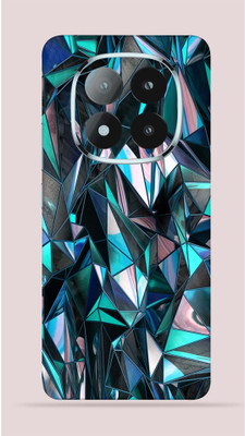 OggyBaba OggyBaba Redmi 14 pro 5g Mobile Skin(Polygon-blue)