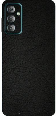 TJ CREATION Samsung Galaxy F23 5G, samsung f23 Mobile Skin(Ultra Super Black Leather Skin With High Matte Finish.)