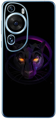 FCS Huawei P60 Art Printed Back skin Mobile Skin(Black Penther)