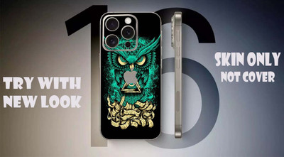 TJ CREATION Apple iPhone 16 Pro Mobile Skin(Green)