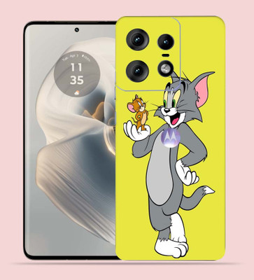 WeCre8 Skin's WeCre8 Skin's Motorola Edge 50 Pro Mobile Skin(Tom And Jerry)