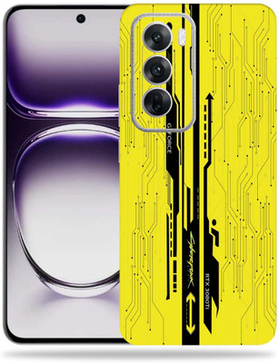 WeCre8 Skin's WeCre8 Skin's Oppo Reno 12 5G Mobile Skin(Yellow CyberPunk)