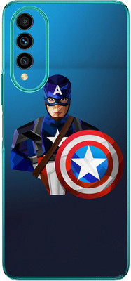 FCS Huawei nova 10z Printed Back skin Mobile Skin(Captain America Cartun)