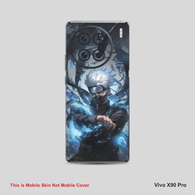 VYBE The Smart Choice Vivo 90X Pro Naruto Mobile Skin Mobile Skin(Light Blue Grey 19)