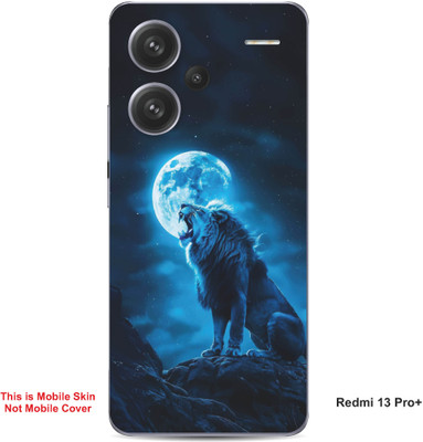 VYBE The Smart Choice Redmi 13 Pro Plus Lion Embossed Mobile Skin(Water Blue 9)