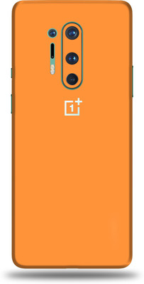 AsSkin Oneplus 8Pro Mobile Skin(Orange Matte Skin With Glossy Matte Finish.)