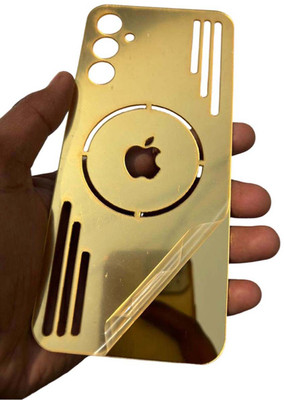 TWUAOP SAMSUNG GALAXY A55 5G BACK PANNEL ACRYLIC MERO APPLE Mobile Skin(Gold)