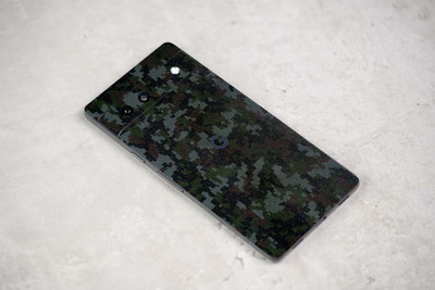 TJ CREATION Google Pixel 7a 5G Mobile Skin(Ulltra Super Camouflage Military Green Skin With HighMatte Finish......)