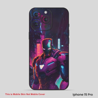 VYBE The Smart Choice iPhone 15 Pro Super Hero Mobile Skin(Grape Purple 9)