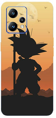 BugguSkin realme Narzo 50 Pro 5G Mobile Skin(Ultra Super Goku Sunset Skin With High Matte Finish.)
