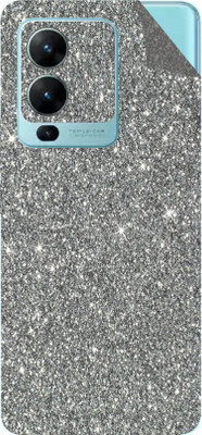 AsSkin Vivo V25 Pro 5G Mobile Skin(Ultra Super Shining Silver Glitter With High Matte Finish.)